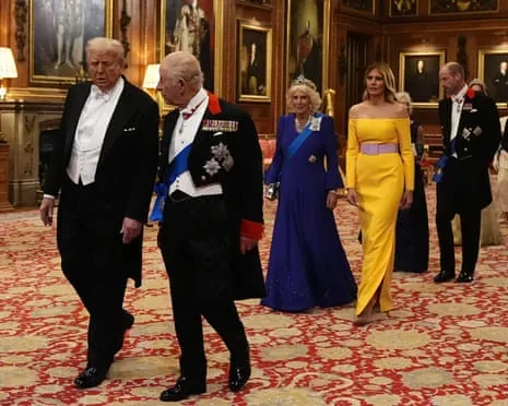 Royals Deploy Red Carpet During Protests; Kimmel Taken Off Air Over Kirk Comments