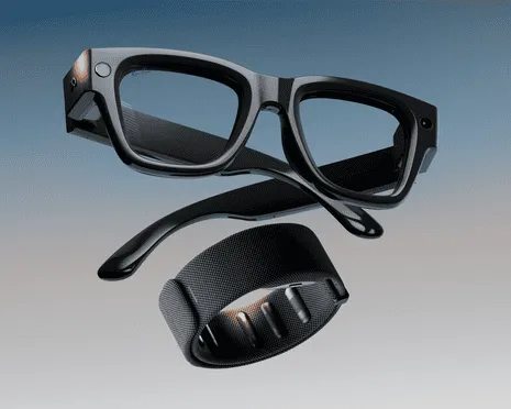 Meta Unveils Pioneering Ray-Ban Glasses with Built-In Augmented Reality Screen