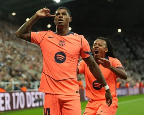 Forward spoils Newcastle's big occasion and claims: ‘I’m evolving at Barça’